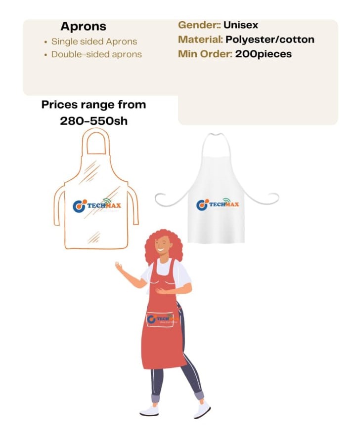 Branding Services by Techmax: Elevate Your Brand Identity, Aprons
